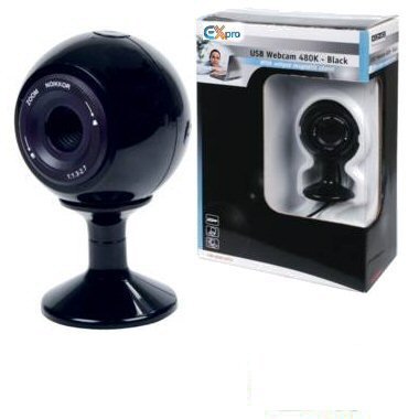 Childrens Toyshop  Computer : Ex-Pro CAM360 Webcam / PC Cam - 480K - Video up to 800 x 600 with built in microphone Web Camera Cam - 100% compatible for Yahoo, MSN Chat, AOL, Skype etc...