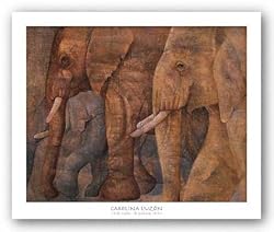 El Desfile Magnifico by Carolina Luzon 43"x34" Art Print Poster Latin