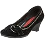 Aerosoles Women's Haphazard Mid Heel,Black Suede,11 M US