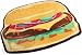 Cheeseburger Shaped Floor Mat