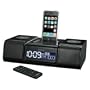 iHome iP9 Speaker Dock with Clock Radio for iPod and iPhone (Black)
