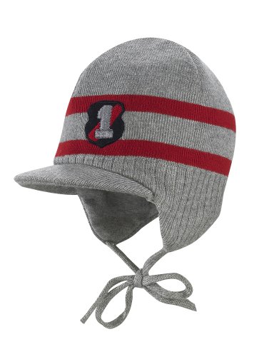 Dll 710904872 Baby - Jungen Babykleidung/ Accessoires/ Mtzchen, Hte & Kopftcher, Gr. 43 grau (hellgrau melange)