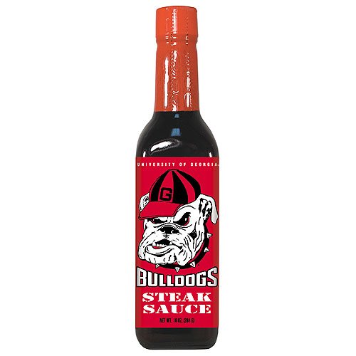 Georgia Bulldogs NCAA Steak Sauce - 10oz by Hot Sauce Harry