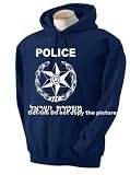 Israel Israeli Police Hoodie Size XL Color: Blue