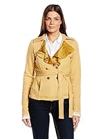 Fornarina Sudadera con Cierre Jackson (Mostaza)