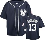 Alex Rodriguez New York Yankees Navy #13 Youth Player Jersey