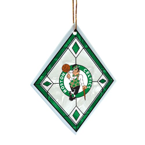 NBA Boston Celtics Art Glass Ornament