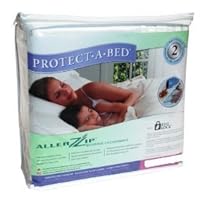 AllerZip Waterproof Bed Bug Proof Zippered Bedding Encasement, Queen DEEP Size