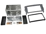 Doppel DIN Blende Komplett-Set für Toyota Auris 2007-->