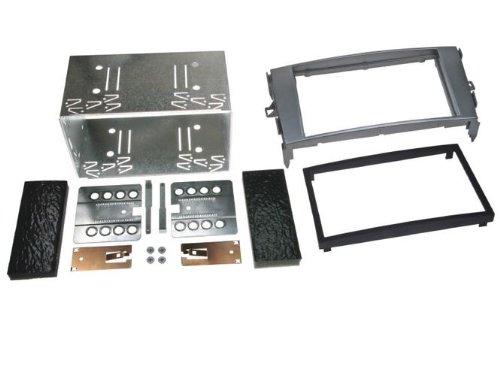 Doppel DIN Blende Komplett-Set für Toyota Auris 2007-->