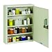 STEELMASTER Medical Security Cabinet with Simplex Lock, 16.5 x 20.25 x 5 Inches, Putty (2019075S89)