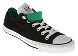Converse Allstar Low Double Tongue Blk/wht/green - 9 Uk