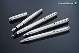Pelikan 40 PURA Fountain Pen - Silver, Medium Nib 952044