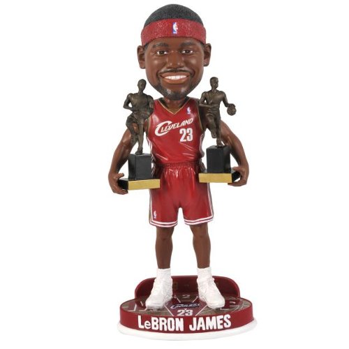 Clearance Sale, Limited Quantities at this Price Lebron James Cleveland Cavaliers 2 Time MVP Bobble Head Doll