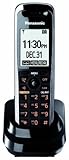 Panasonic Dect 6.0 Black Additional Premium Cordless Handset with Larger LCD and ChoiceMail (KX-TGA740B)