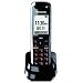 Panasonic Dect 6.0 Black Additional Premium Cordless Handset with Larger LCD and ChoiceMail (KX-TGA740B)