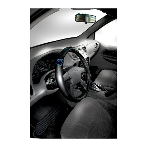 Carolina Panthers NFL Steering Wheel Cover (14.5 to 15.5