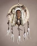 Healing Circle Plaque Western Hanging Wall Home Decor