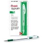 Pentel R.S.V.P. Ball Point Pen, 0.7 Millimeter Fine Tip, Green Ink, Box of 12 (BK90-D)