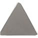 Sandvik Coromant T-MAX MILLING  Carbide Milling Insert, TPK Style, Triangle, S6 Grade, Uncoated, TPK43P2R,0.187" Thick, 0" Corner Radius (Pack of 10)