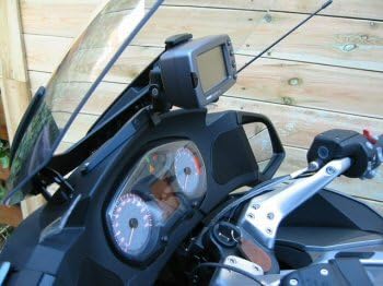 BMW R1200rt to 2010 Migsel GPS Mount