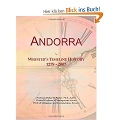 Andorra: Webster's Timeline History, 1278 - 2007