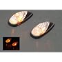 Honda CBR 600 900 929 1000 RR Flush LED Rear Signals