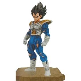 Dragon Ball Kai (Dragonball) - Wild Style - DX Figurine / Statue: Damaged Vegeta 17 cm