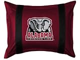 Alabama Crimson Tide Sideline Standard Size Individual Pillow Sham
