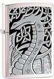 Zippo Lighter - Celtic Silver Dragon ZMP307072~200