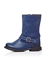 BILLOWY Botas Cremallera (Azul Royal)
