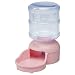 Petmate Le Bistro Waterer with Microban, X-Small, 2-Quart Capacity, Pink
