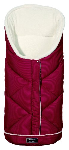 Eckert 25.8963/03 - Trekking Fu&szlig;sack Elegance, rot / natur Preisvergleich