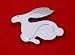 Rabbit Car Chrome Hare GTI Golf Badges Emblem 3d Logo Image