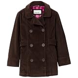 Girls' Cherokee Corduroy Trench Coat - Brown