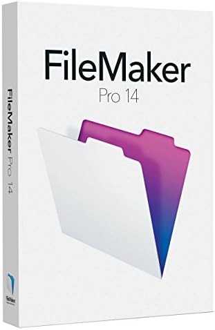 FileMaker HH282LL/A Pro - ( v. 14 ) - box pack (upgrade) - 1 user - upgrade from ver. 11 or later - DVD - Win, Mac - US English