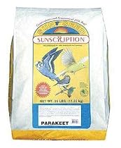 Sun Seed Company BSS30012 Economical Mix Parakeet Food, 25-Pound
