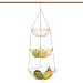 Deluxe Copper 3-Tier Hanging Wire Baskets by RSVP