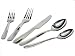 Cambridge Asher Sand 30-Piece Flatware Set, Service for 6