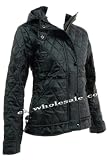 B14 Womens Quilted Ladies Hood Jacket Coat