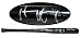 Black Mini-Bat (serial-numbered to 50) signed by Florida Marlins Hanley Ramirez