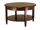 Product details for Winsome 94231 Concord Round Coffee Table - Antique Walnut