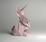 One Hundred 80 Degrees Porcelain Pink Bunny Ornament