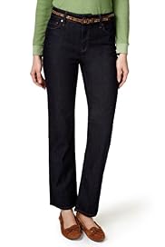 Per Una Roma Straight Leg Denim Jeans with Belt