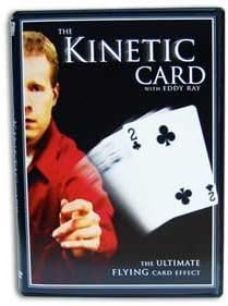 The Kinetic Card with Eddy Ray DVD - The Ultimage Flying Card Effect by Magic Makers