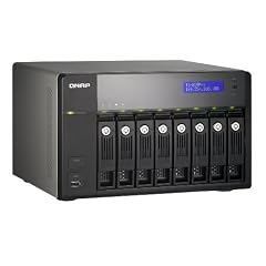 QNAP TS-859 Pro NAS-Geh?use (Gigabit 2x RJ45 8-Bay (8,9 cm (3,5 Zoll) SATA-I/II, 1GB DDR2 RAM, 5x USB 2.0, 2x e-SATA, RAID 0/1/5/6)