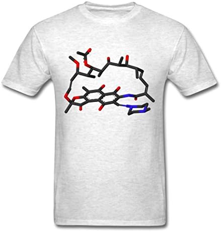 Catsmini Designed Men's Escription Rifampicin 3D T-Shirts Large