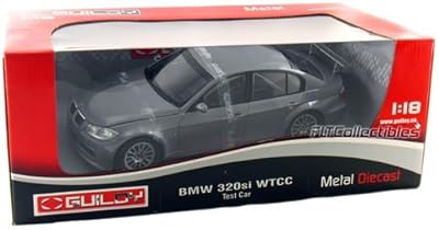 BMW 320 Si WTCC Test Car Grey 1:18 Diecast Model