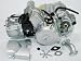 TMS 70cc 90cc 110cc 125cc Automatic 4 Stroke Engine Chinese Dirt Pocket Bike Go Kart ATV Quad 152FMH
