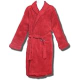 Calvin Klein Red Fleece Robe for Youth